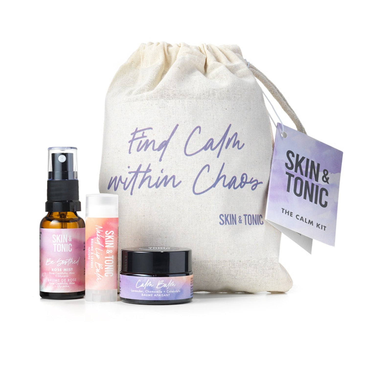 Skin & Tonic- The Calm Kit - PCS