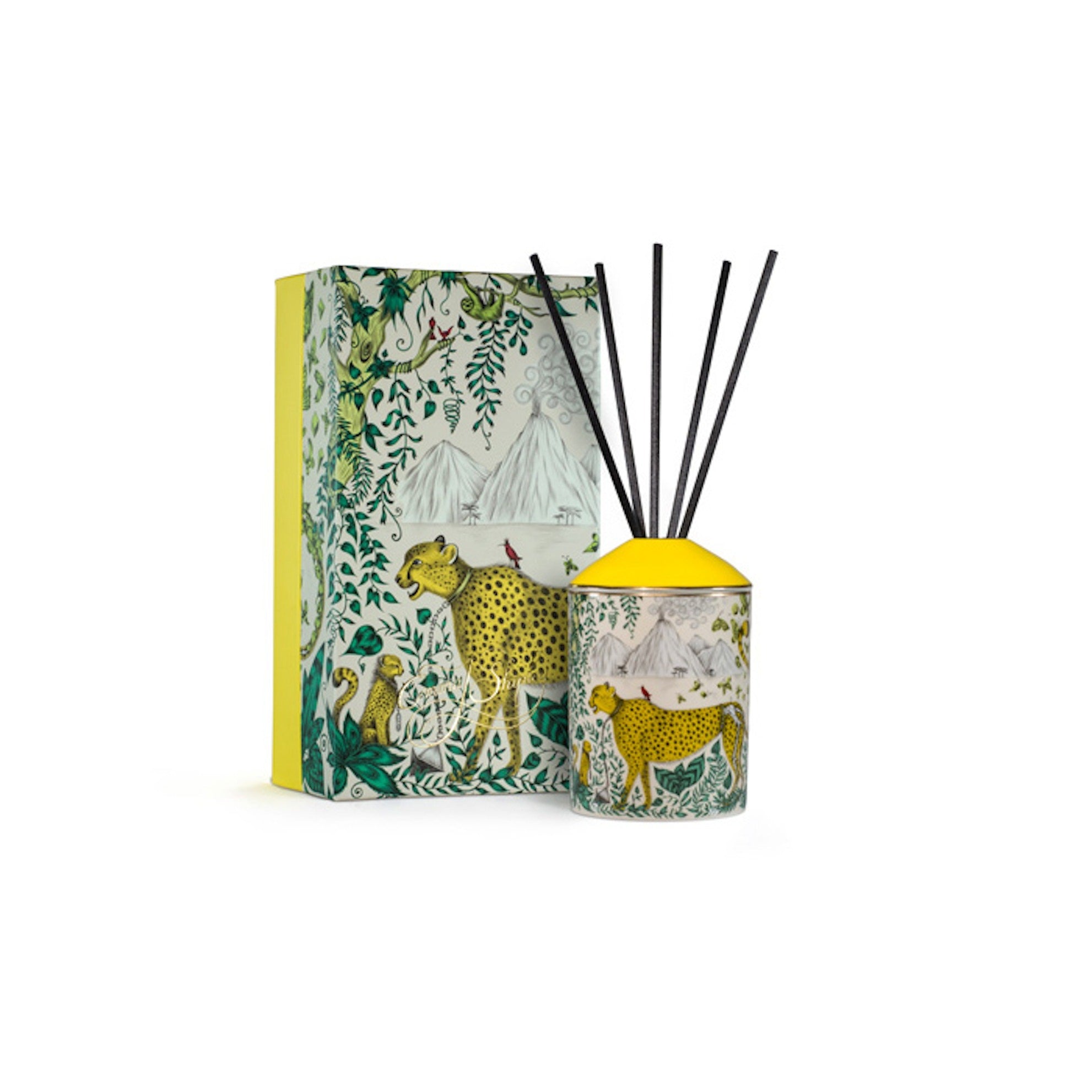 Emma J Shipley Cheetah Lemon Zest & Vetiver Diffuser 250ml