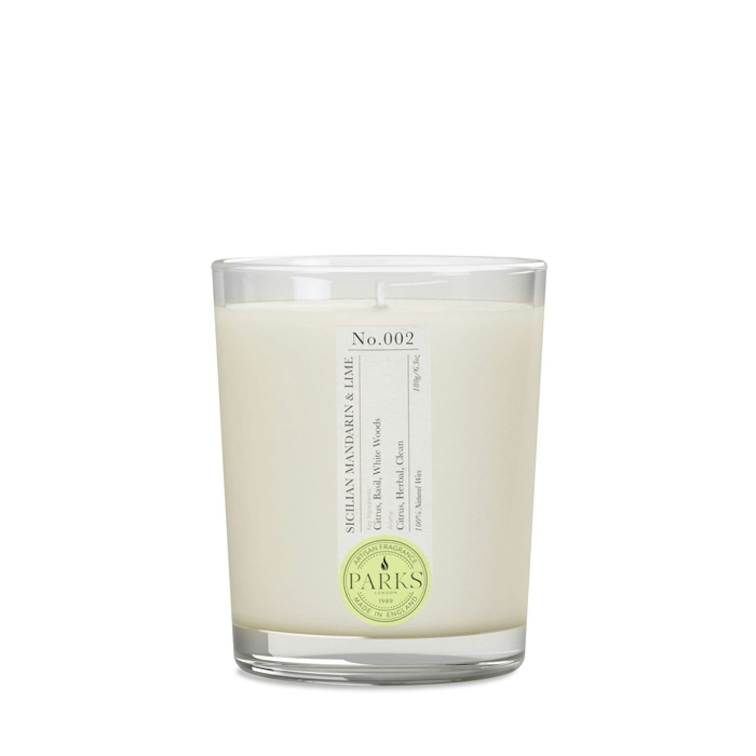 Home Sicilian Mandarin & Lime Candle 180ml