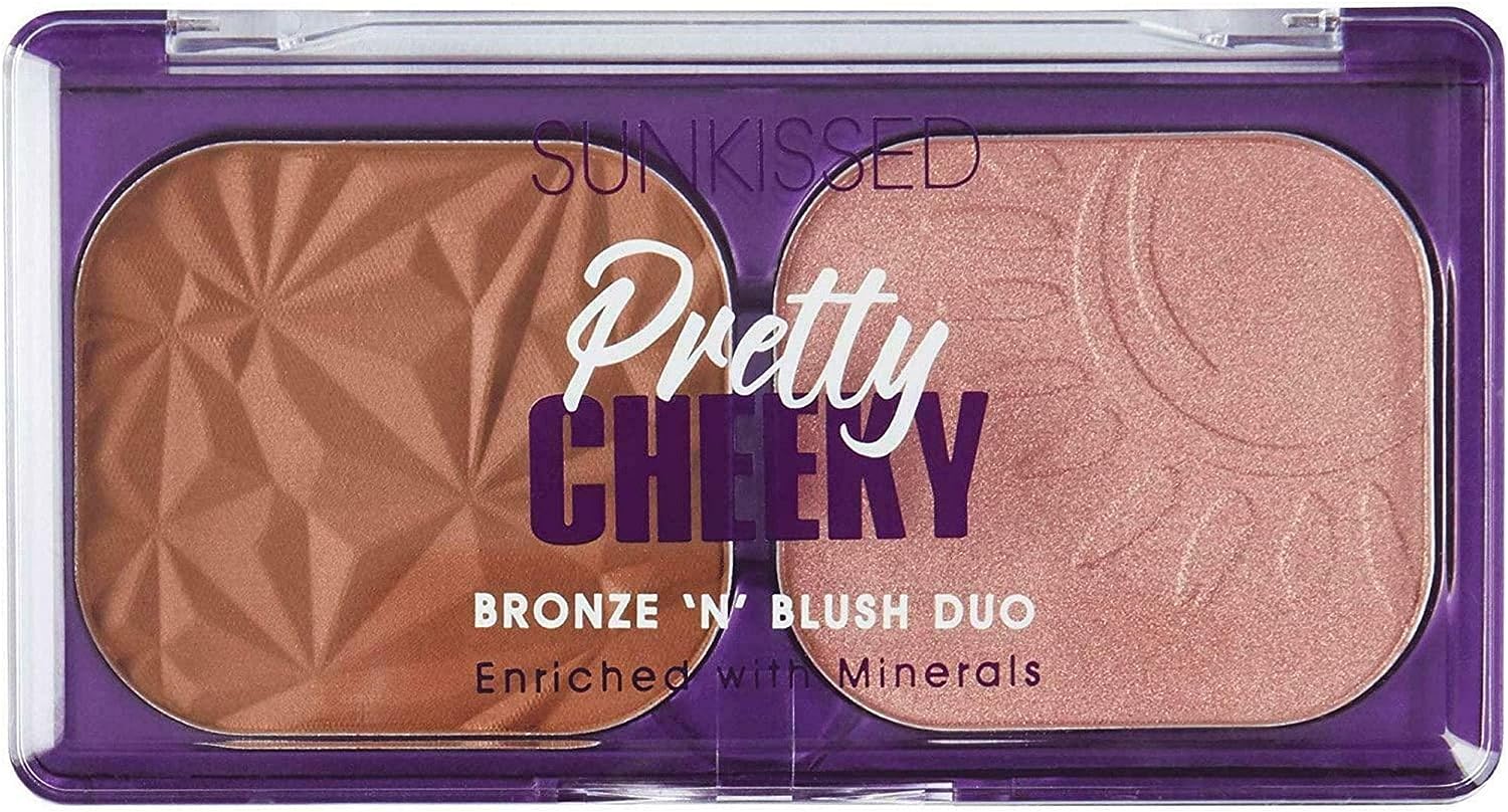 Sunkissed Pretty Cheeky Bronz. & Highl.Duo10g