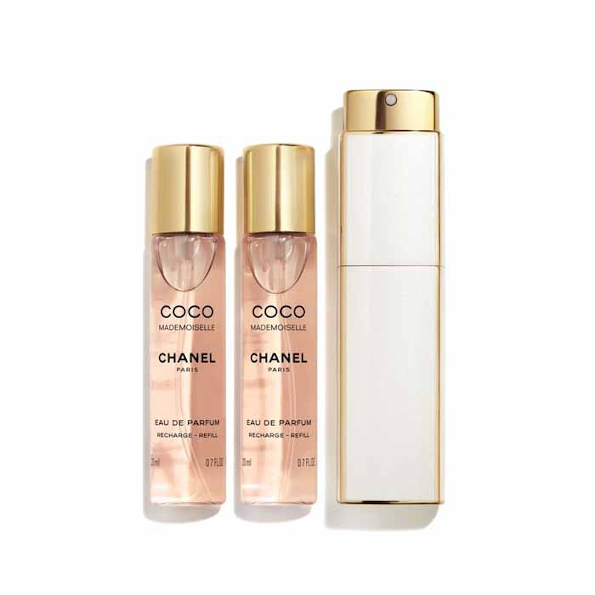 COCO MADEMOISELLE Eau De Parfum Twist & Spray 3x20ml ThePerfumeWorld