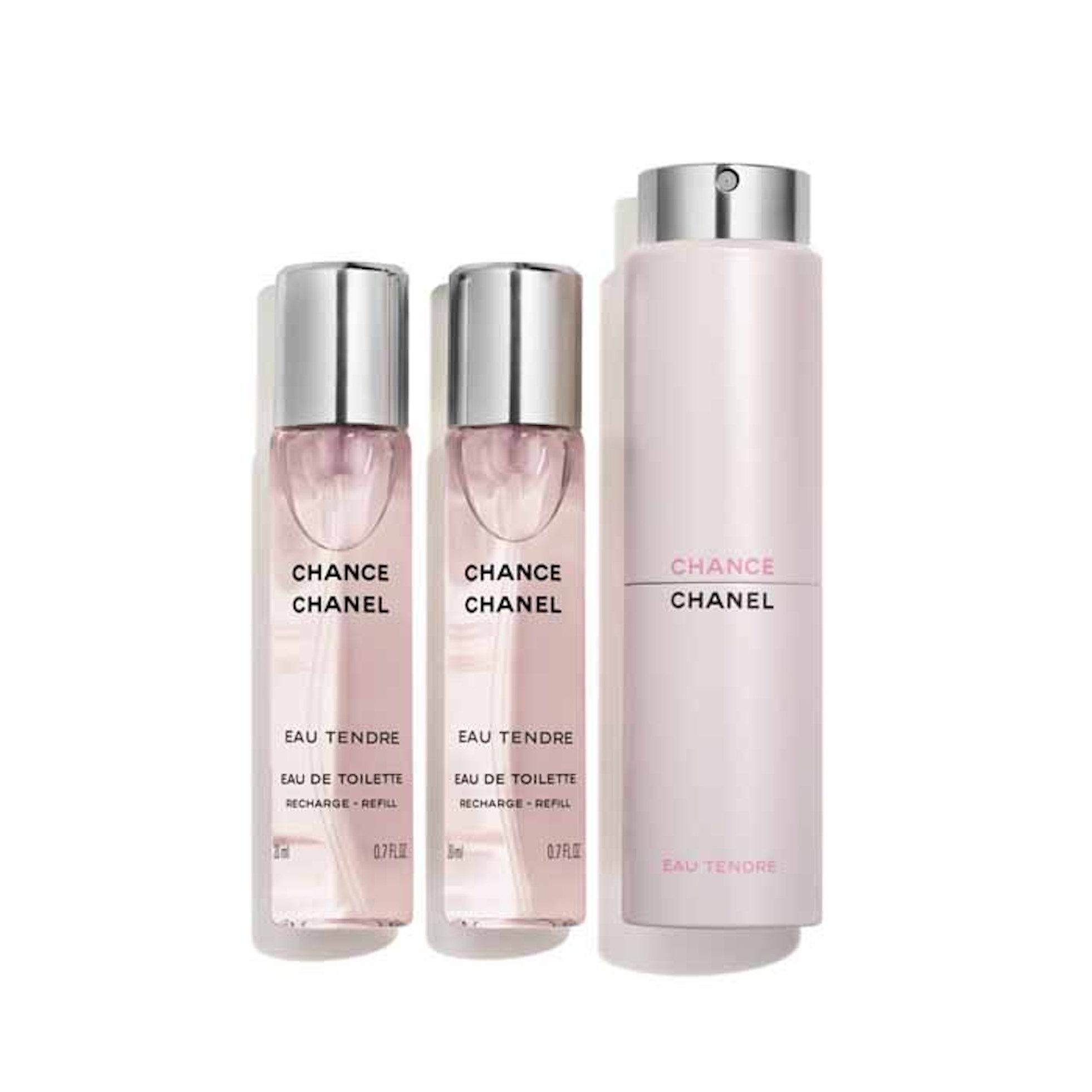 CHANCE EAU TENDRE Eau De Toilette Twist & Spray 3x20ml ThePerfumeWorld
