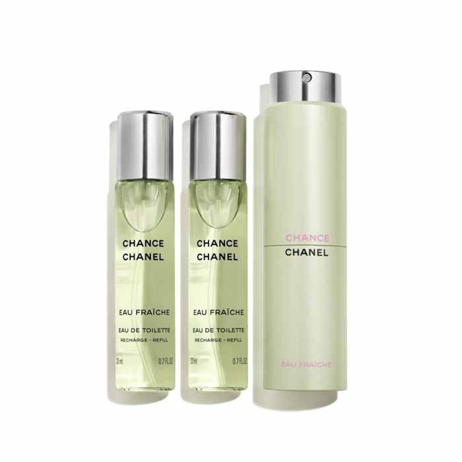 CHANCE EAU FRAICHE Eau De Toilette 60ml Twist & Spray 3x20ml ThePerfumeWorld