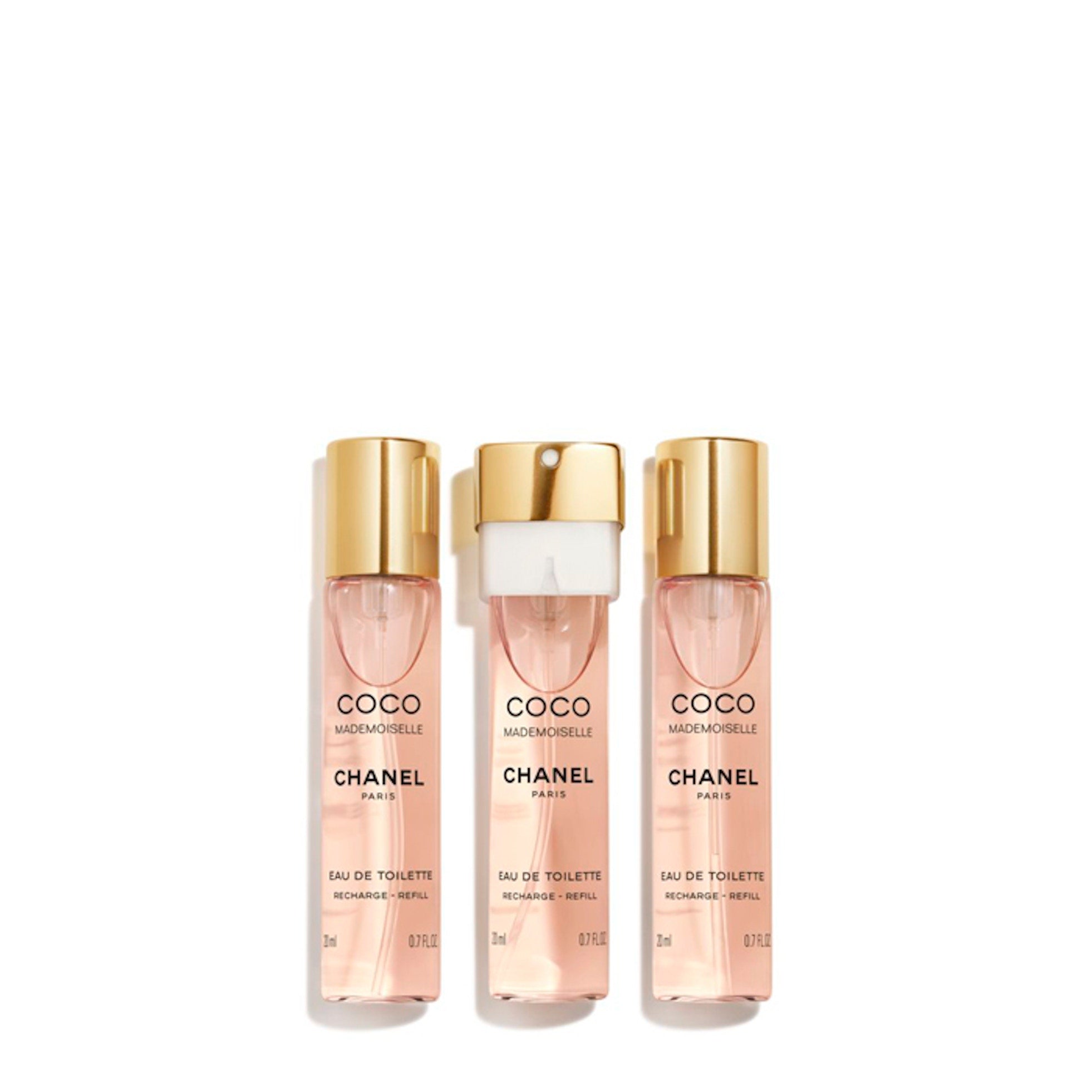 COCO MADEMOISELLE Eau De Toilette Twist & Spray 3x20ml Refill ThePerfumeWorld
