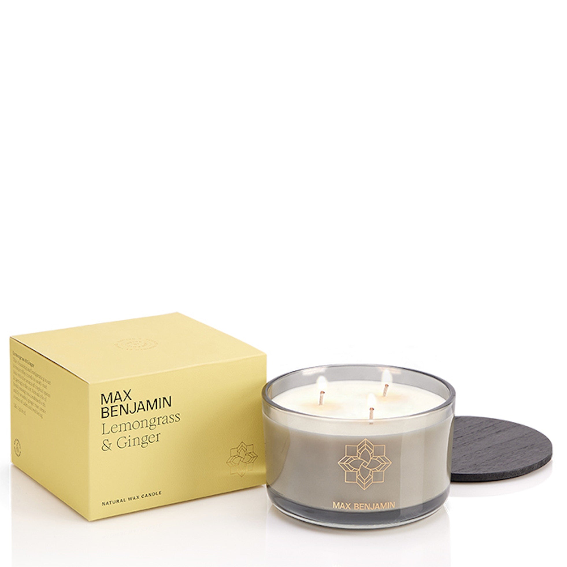 Lemongrass & Ginger 3-Wick Candle 560g ThePerfumeWorld