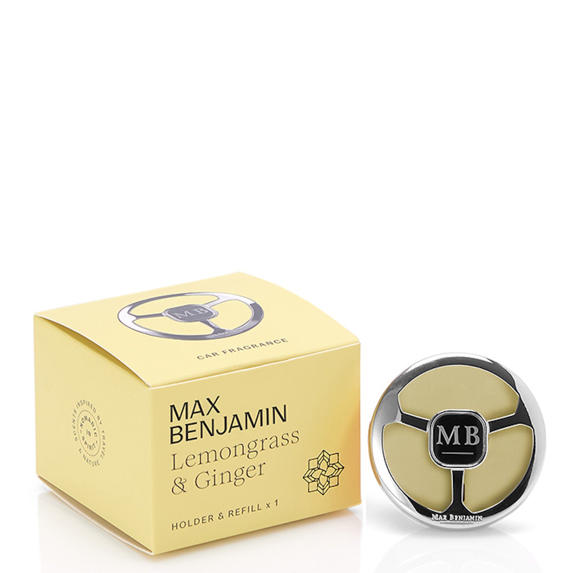 Lemongrass & Ginger Car Fragrance Dispenser ThePerfumeWorld