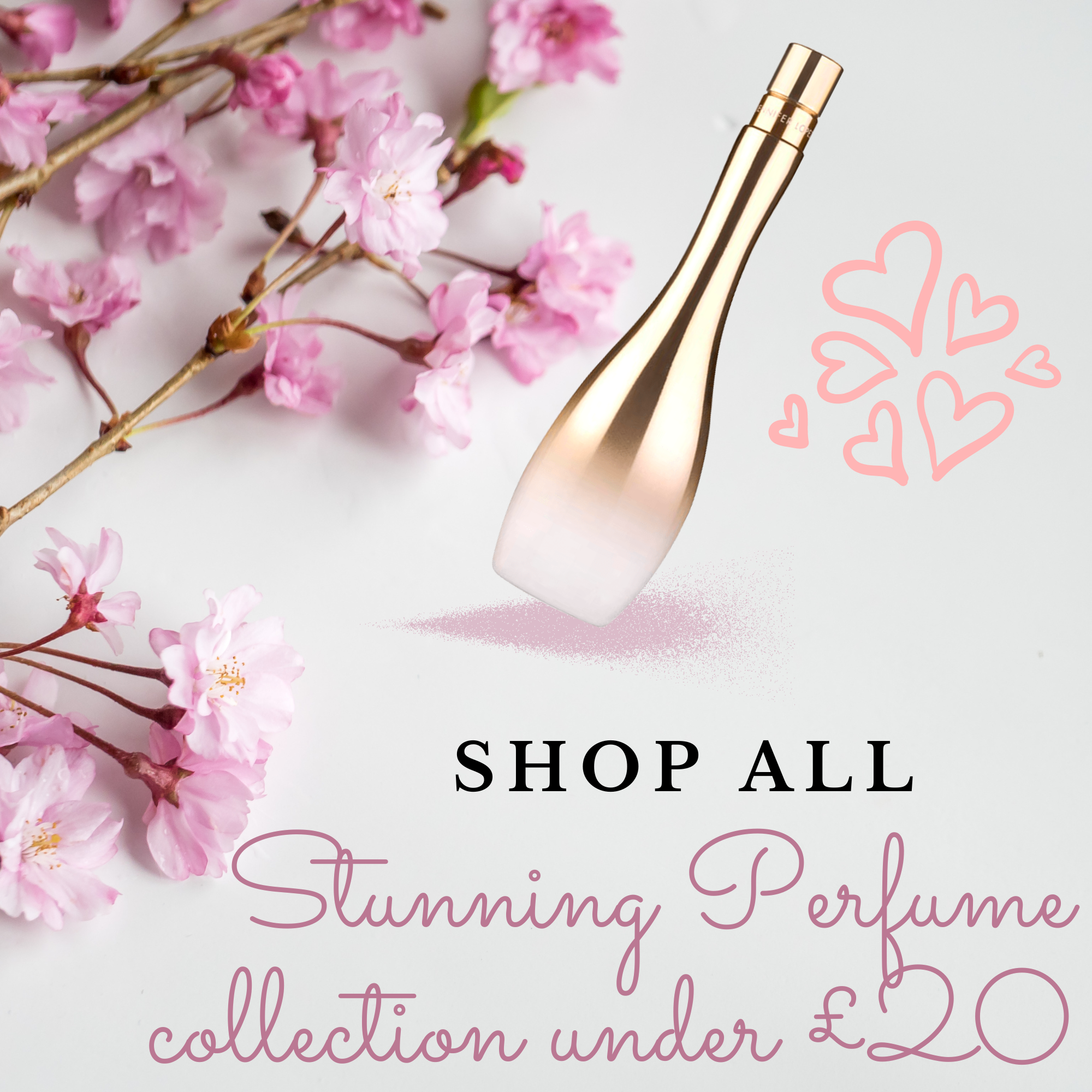 Perfumes collection under £20 at The Perfume World.