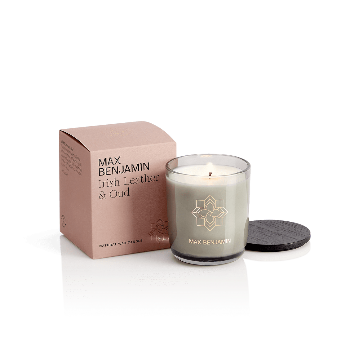 Irish Leather & Oud Candle 210g