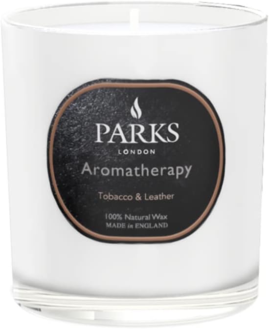 Aromatherapy Tobacco & Leather Candle 220g