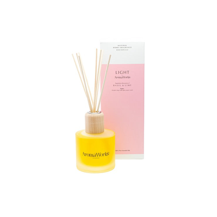 Basil & Lime Light Range Reed Diffuser 200ml