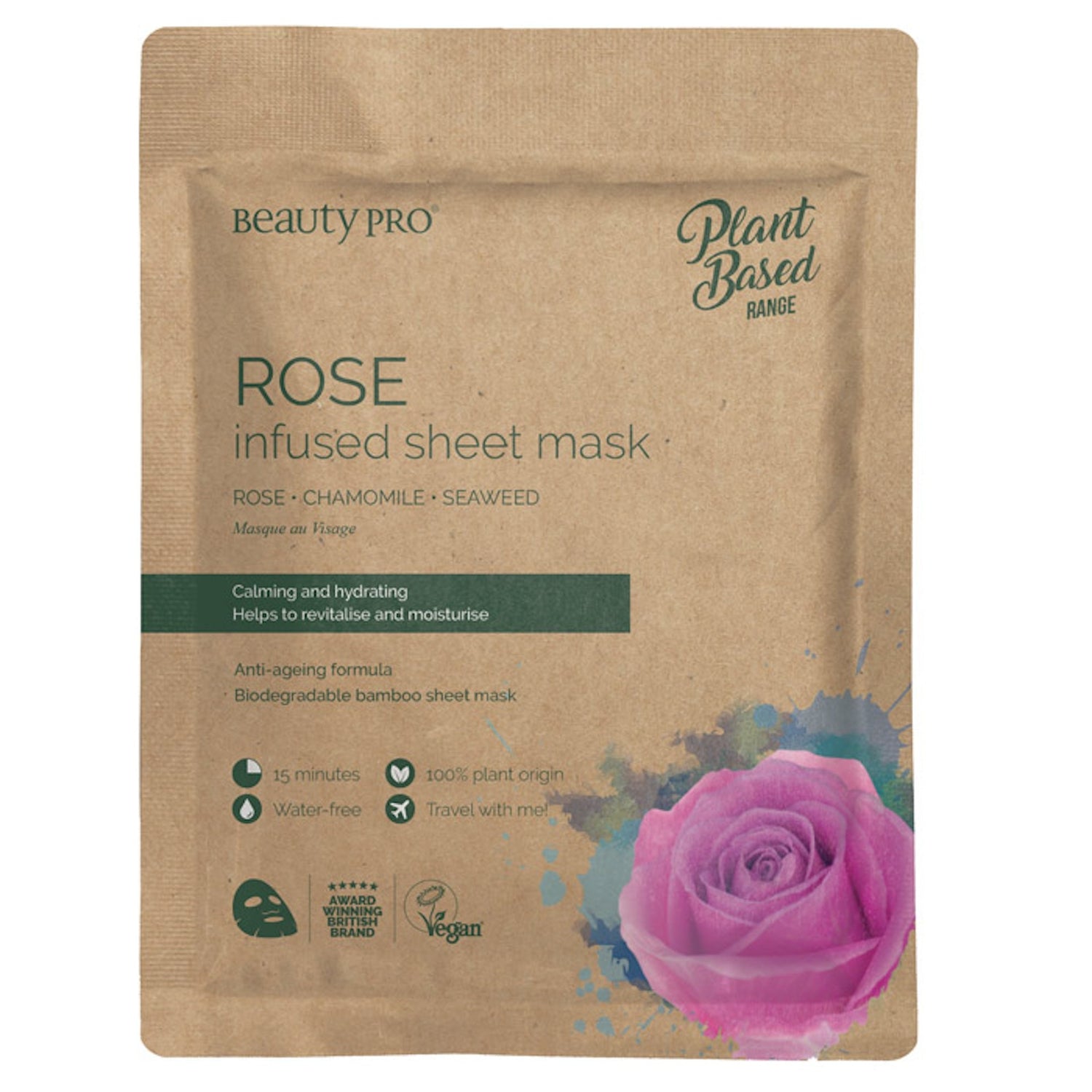 Rose Infused Sheet Mask - 22ml