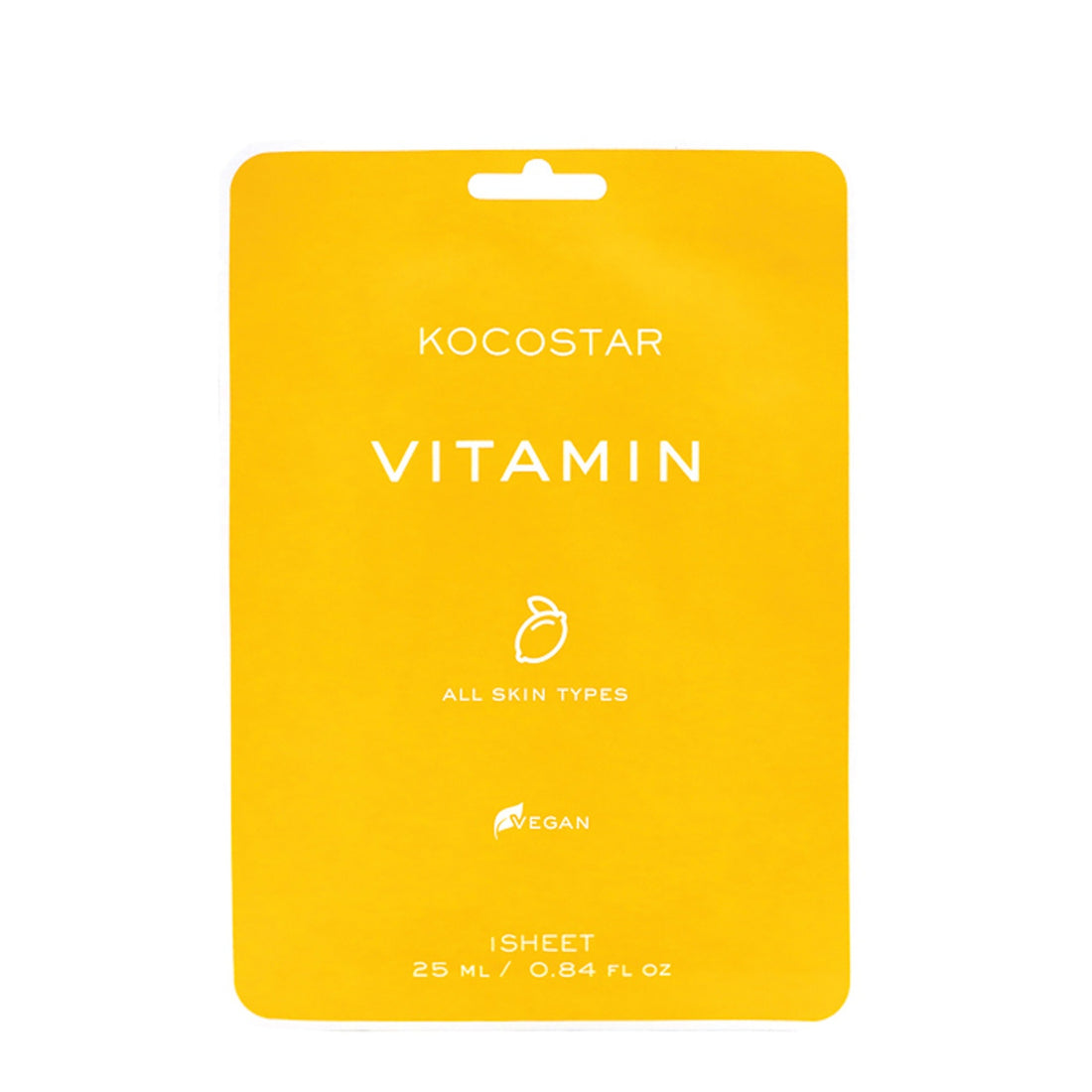 Kocostar Face Sheet Mask Vitamin 25ml