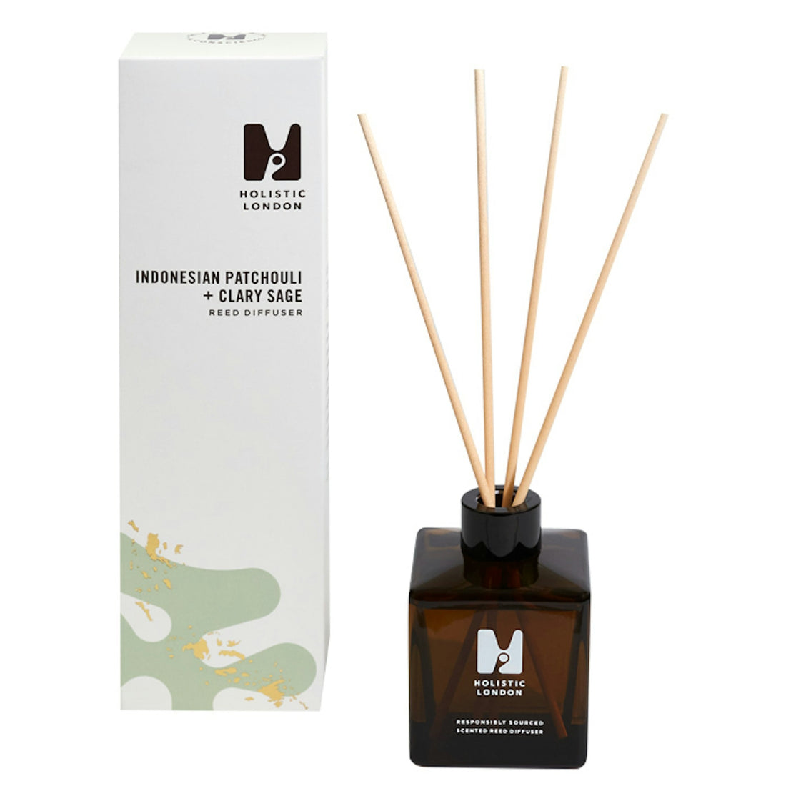 Indonesian Patchouli And Clary Sage Reed Diffuser 170ml 