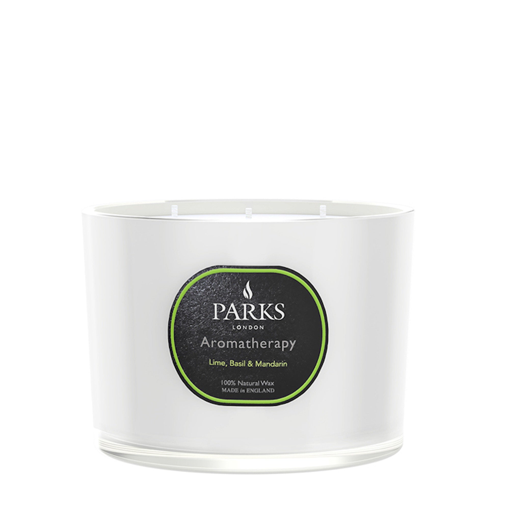 Aromatherapy Lime, Basil &amp; Mandarin Candle 350g 