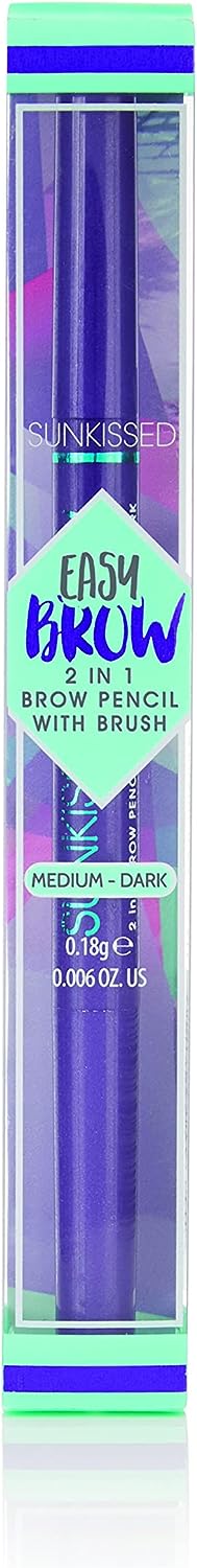 Sunkissed Easy Brow 2in1 Pencil Med. Dark