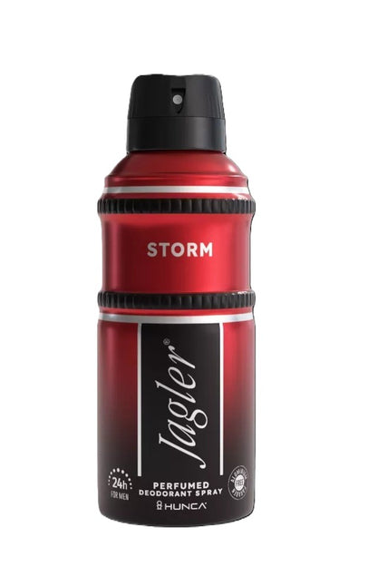 Jagler Storm Eau De Toilette For Men,Set Perfume And Deo,90 Ml,By Hunca