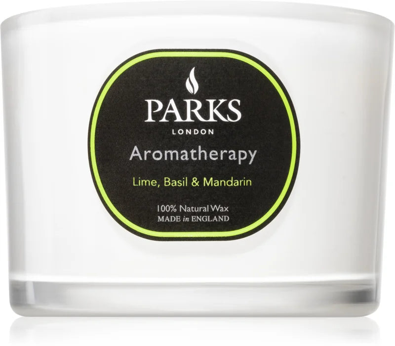 Aromatherapy Lime, Basil &amp; Mandarin Candle 350g ThePerfumeWorld