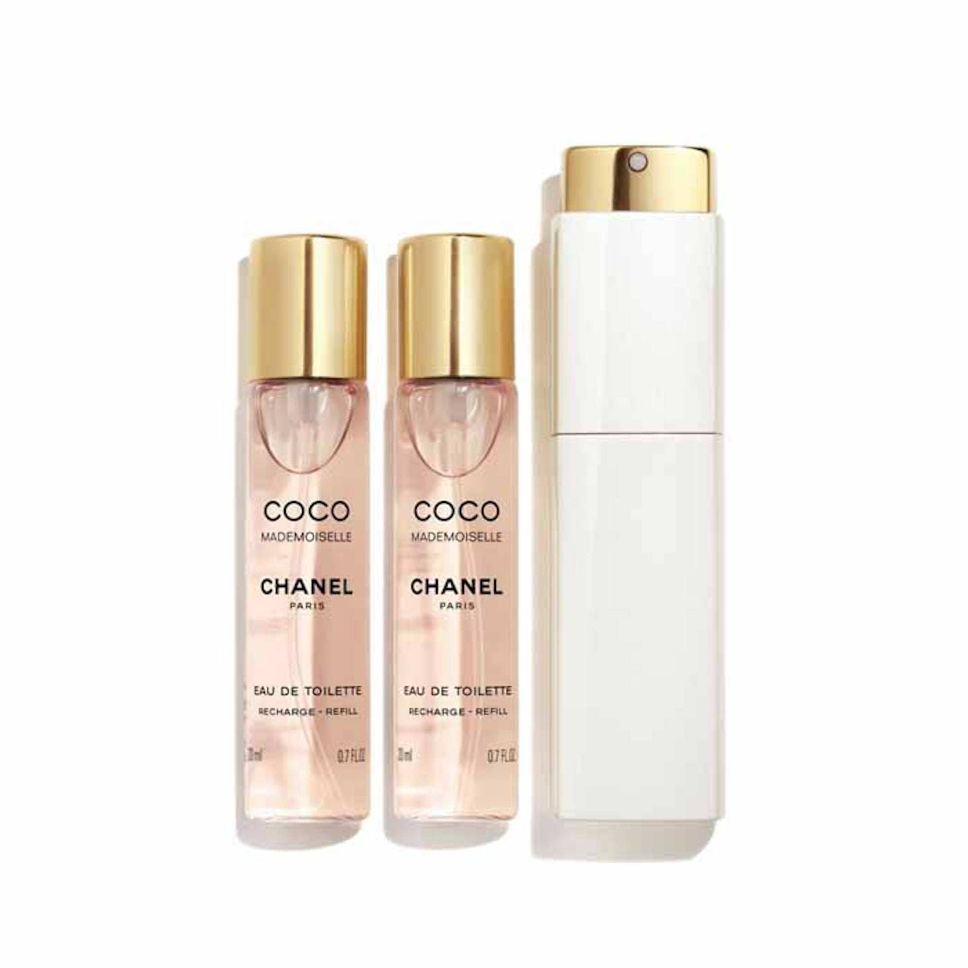 COCO MADEMOISELLE Eau De Toilette Twist &amp; Spray 3x20ml ThePerfumeWorld