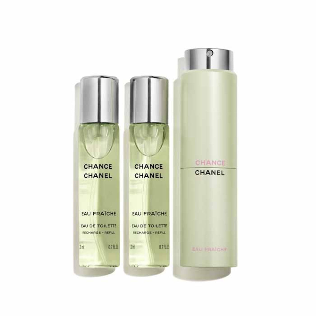 CHANCE EAU FRAICHE Eau De Toilette 60ml Twist & Spray 3x20ml ThePerfumeWorld