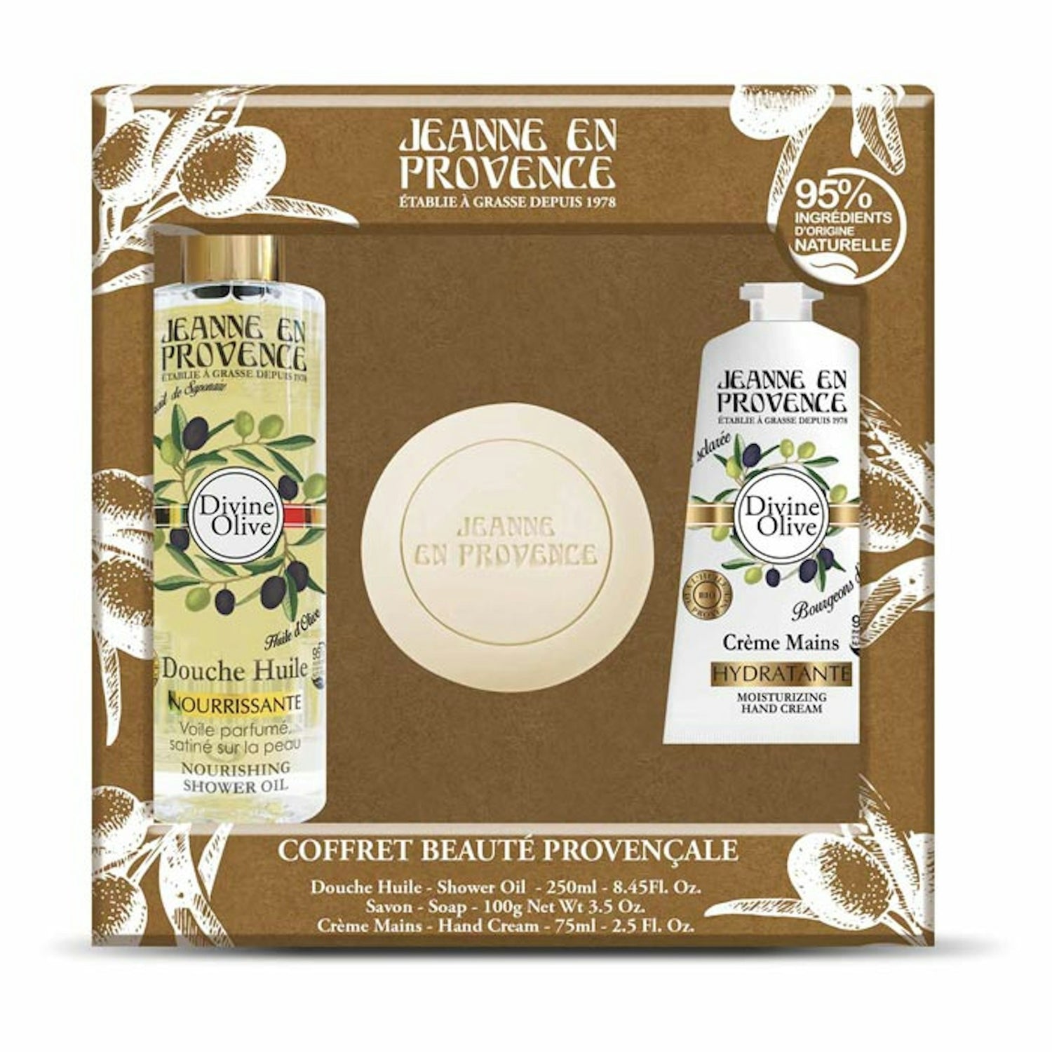 Jeanne En Provence Shower Gel 250ml Gift Set ThePerfumeWorld