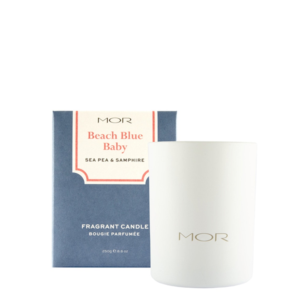 MOR Beach Blue Baby Scented Candle 250g ThePerfumeWorld