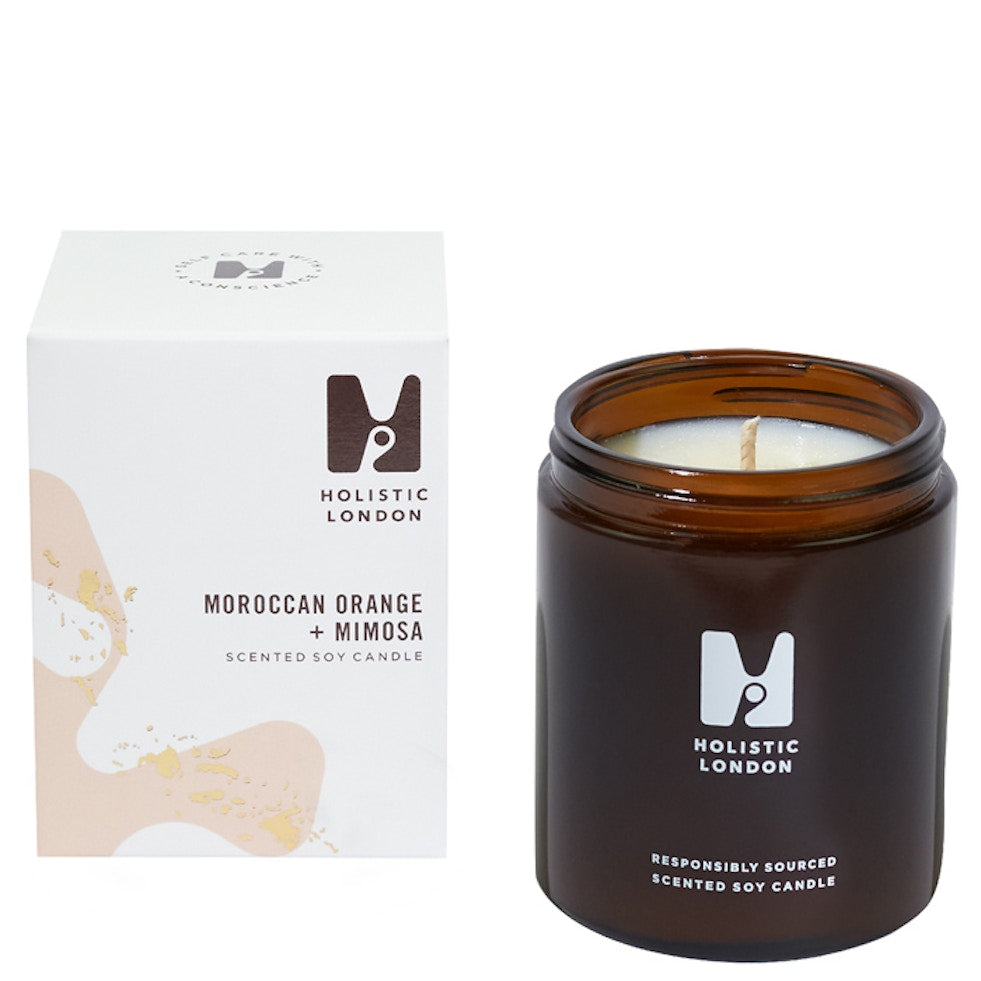 Moroccan Orange And Mimosa Medium Candle ThePerfumeWorld