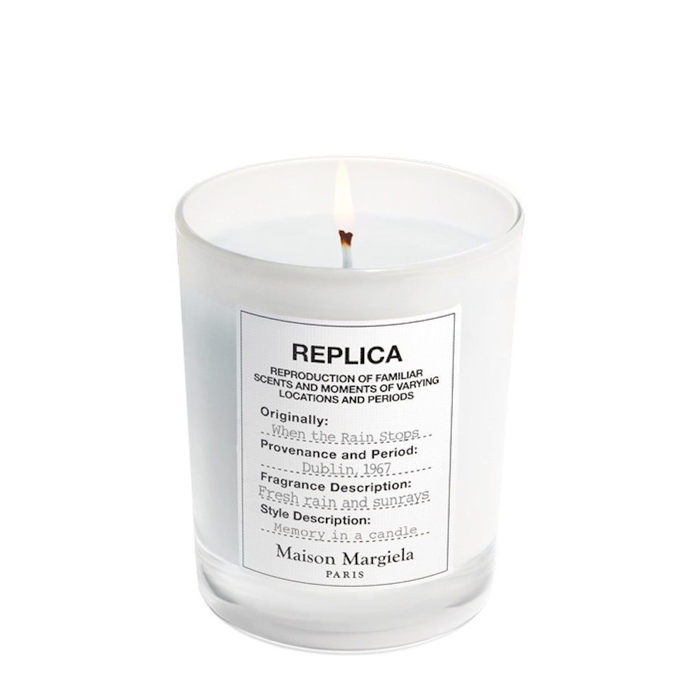 When The Rain Stops Candle