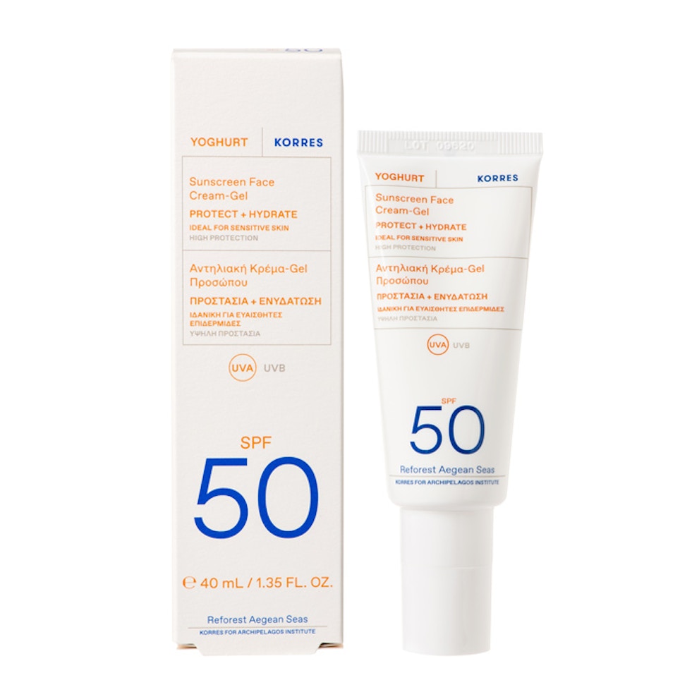 Korres YOGHURT Face Sunscreen SPF50 40ml ThePerfumeWorld