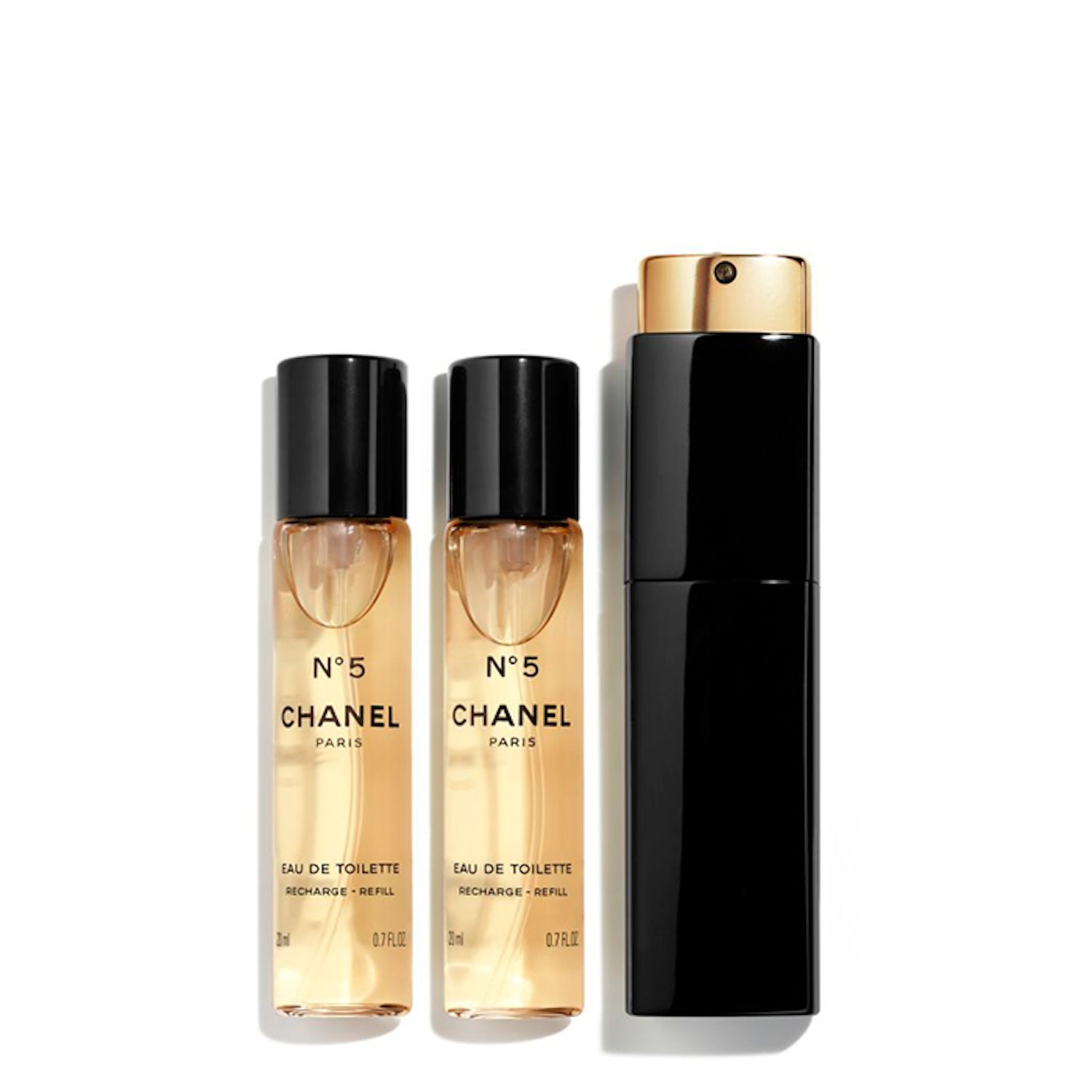 N°5 Eau De Toilette Twist &amp; Spray 3x20ml ThePerfumeWorld