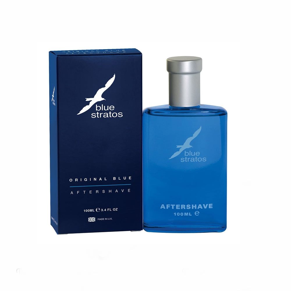 Blue Stratos 100ml After Shave Lotion – Theperfumeworlduk