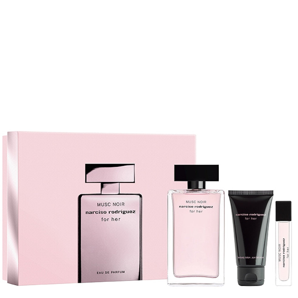 For Her MUSC NOIR Musc Noir Eau De Parfum 50ml Gift Set 