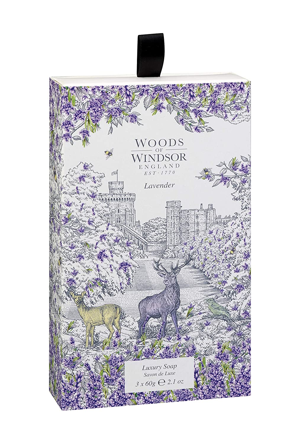 Woods Of Windsor Lavender Soap 3 x 60g