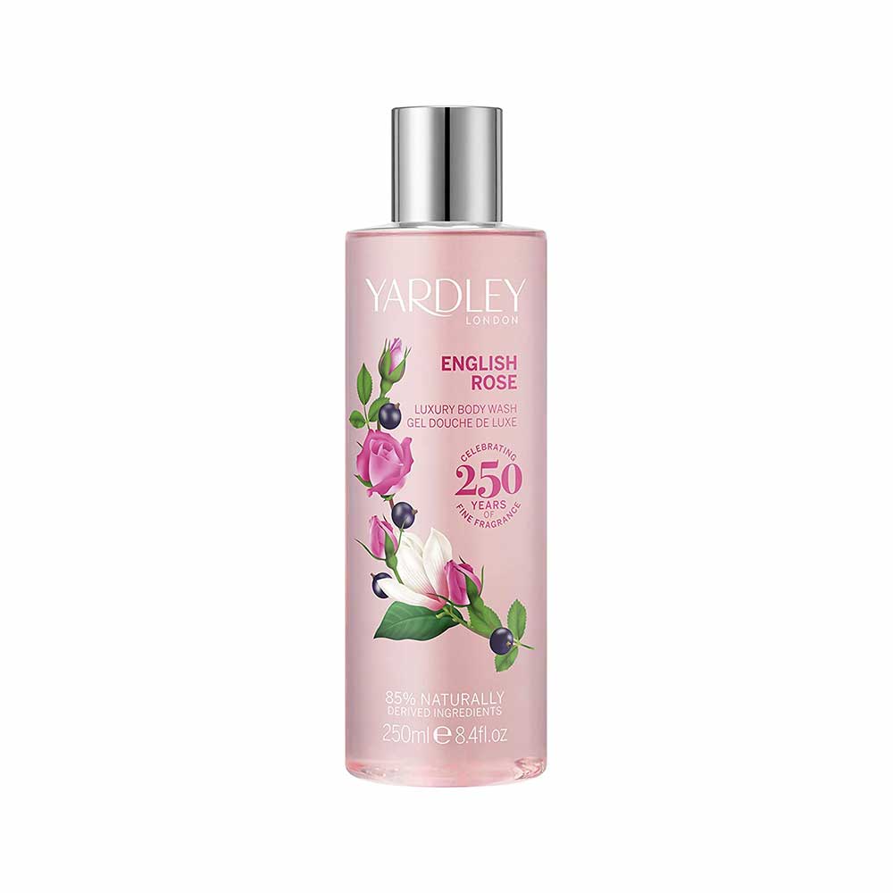 Yardley English Rose 250ml Body Wash