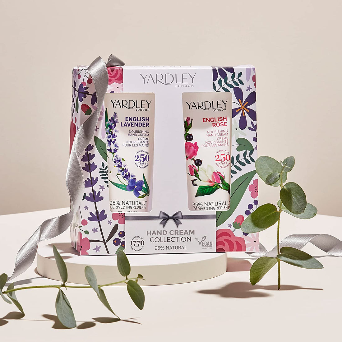 Yardley English Lavender/English Rose 50ml Hand Cream Duo Set