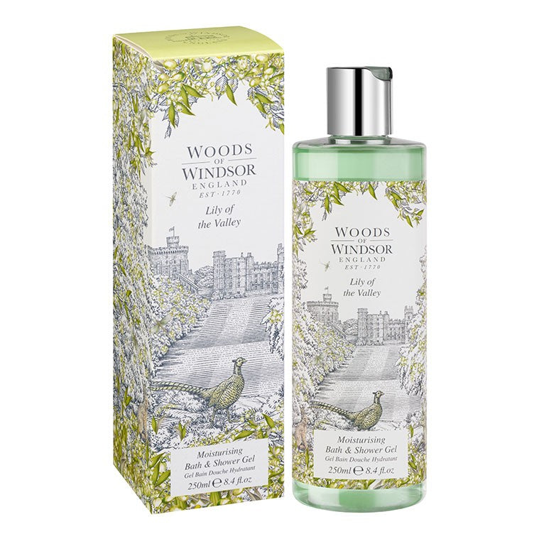 Woods Of Windsor CMIT Free Lily of the Valley Bath and Shower Gel 250ml
