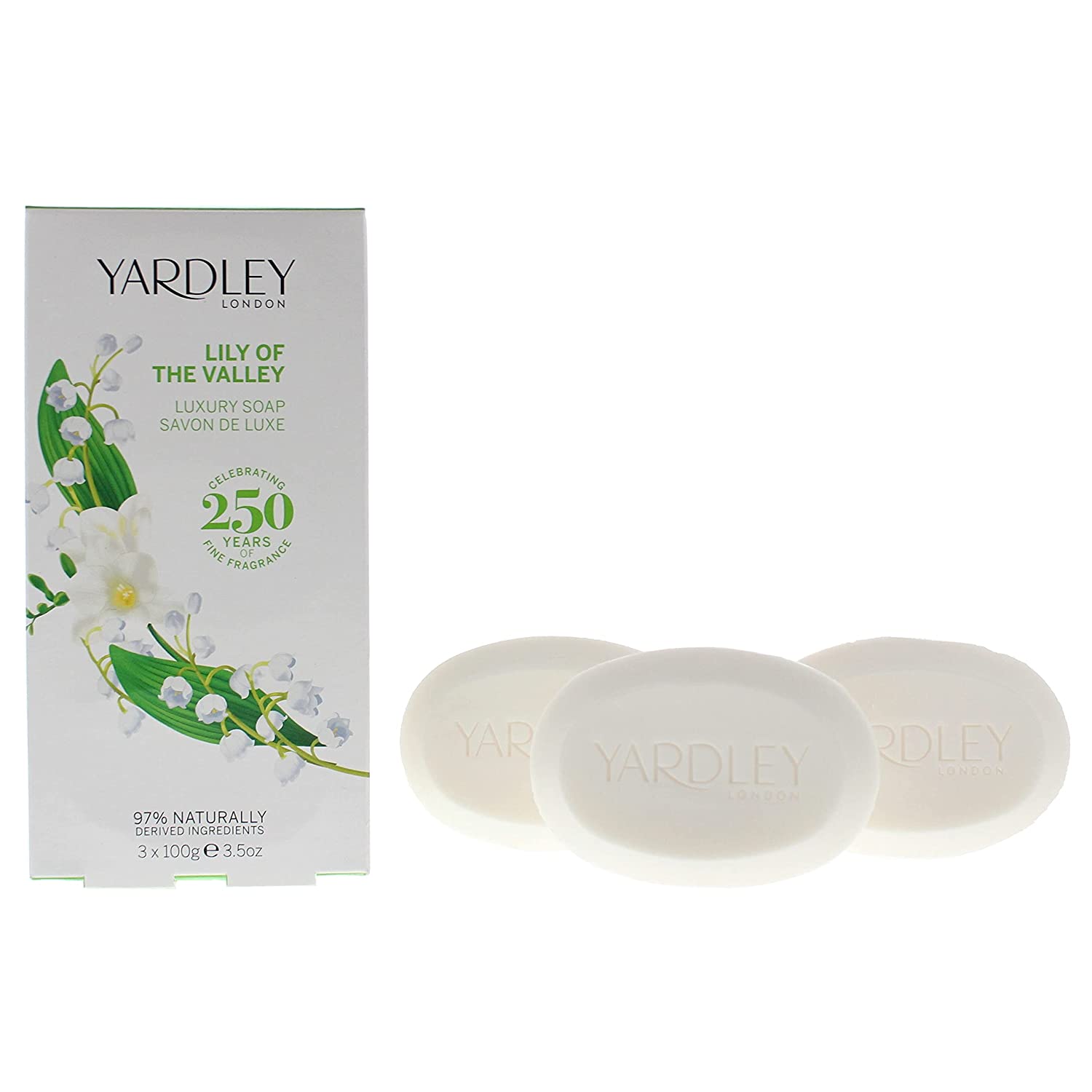 Yardley Lily of The Valley (3X100G) Soaps