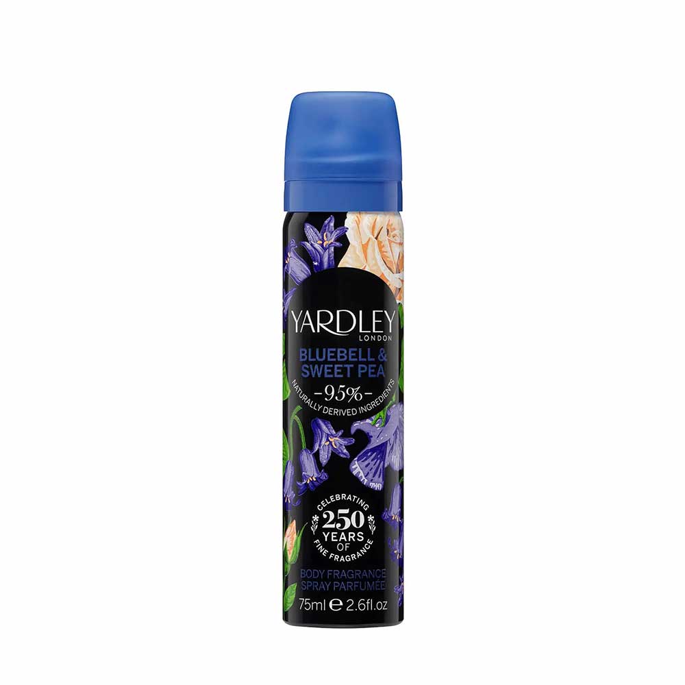 Yardley English Bluebell&amp;Sweet Pea 75ml Spray